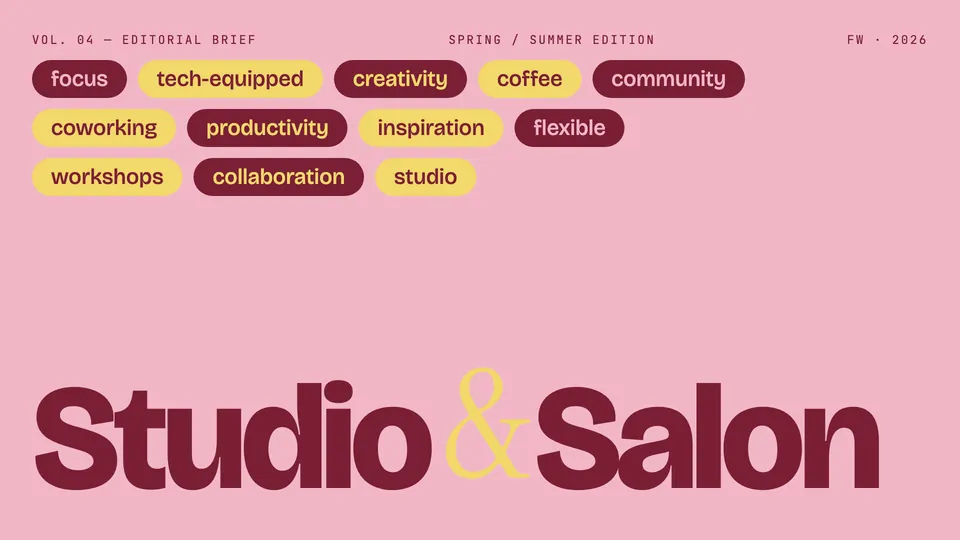 Editorial Tri-Tone HTML presentation template cover reference