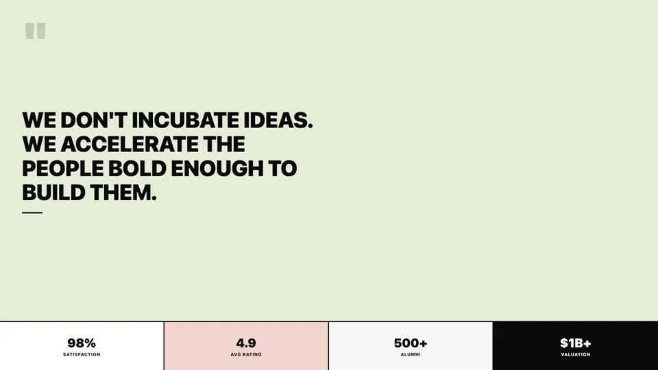Raw Grid HTML presentation template later slide reference
