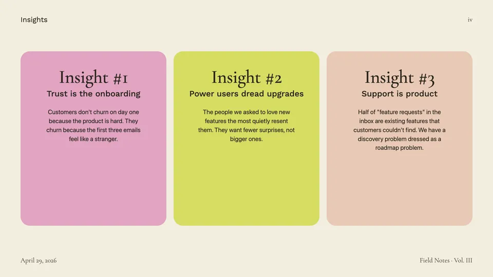 Soft Editorial HTML presentation template cover reference